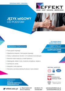 Język Migowy od podstaw