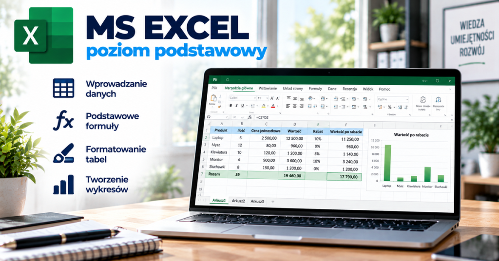 MS Excel poziom podstawowy