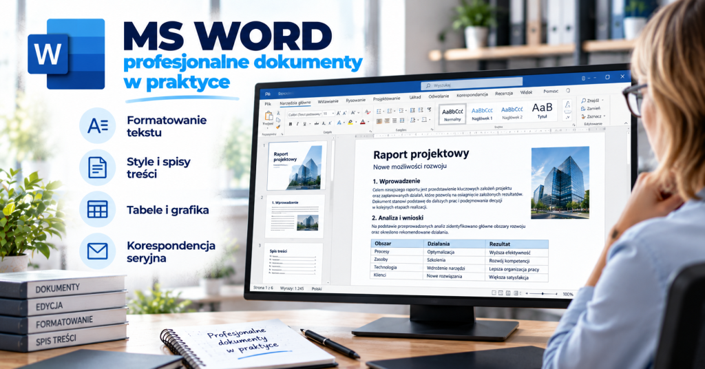 MS Word – profesjonalne dokumenty w praktyce
