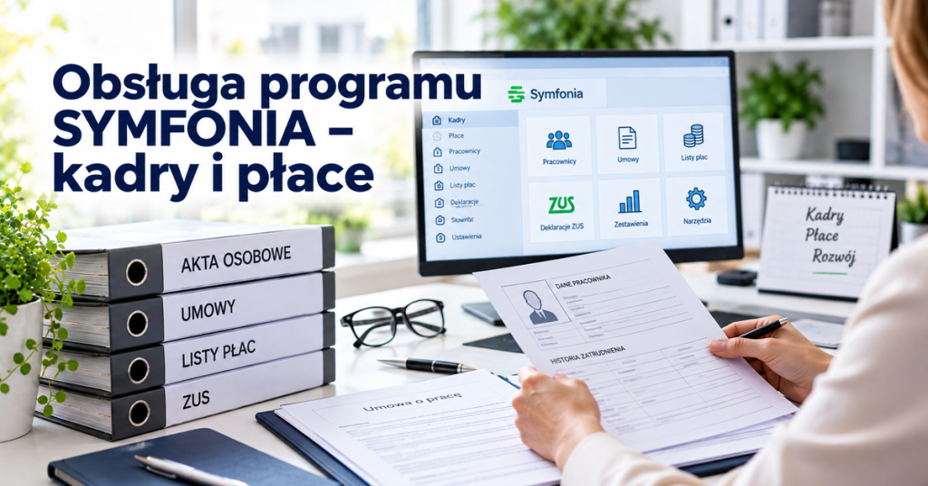 Obsługa programu SYMFONIA – kadry i płace