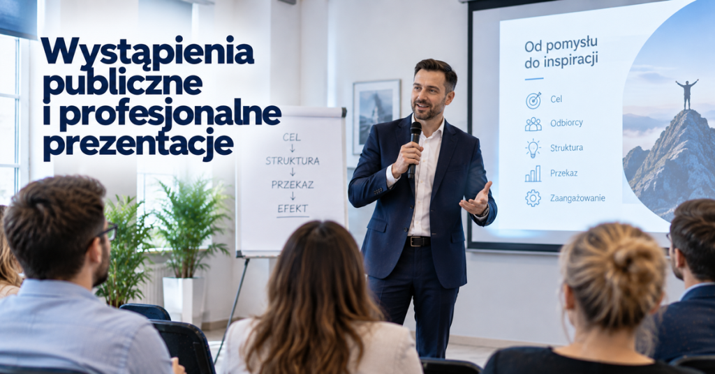 Wystąpienia publiczne i profesjonalne prezentacje